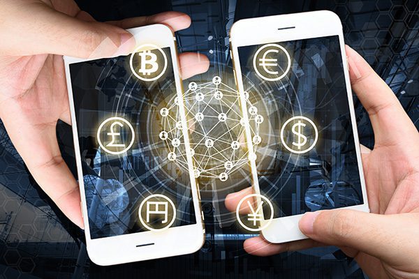 mobile phones with currency symbols