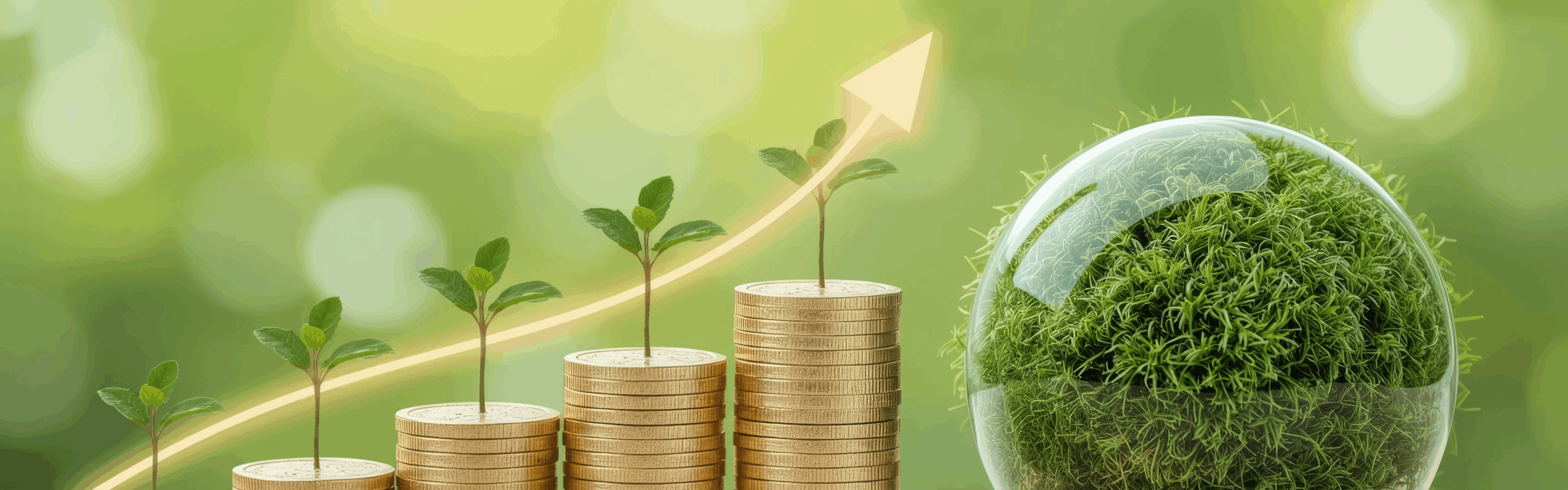 Image of growth due to sustainability