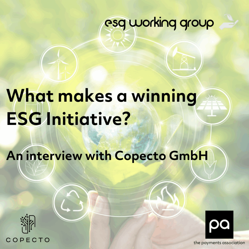 What makes a winning ESG initiative? With Copecto GmbH
