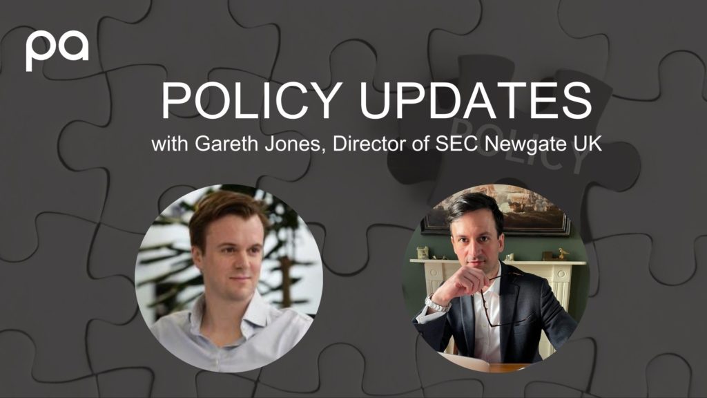 Policy Updates with Gareth Jones January 2023