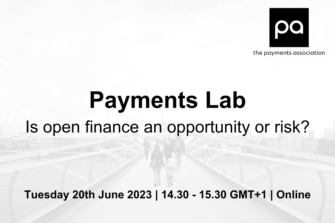 Payments Lab %E2%80%93 Is open finance an opportunity or risk event listing