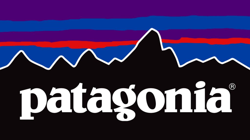 Corporate branding of clothing label Patagonia