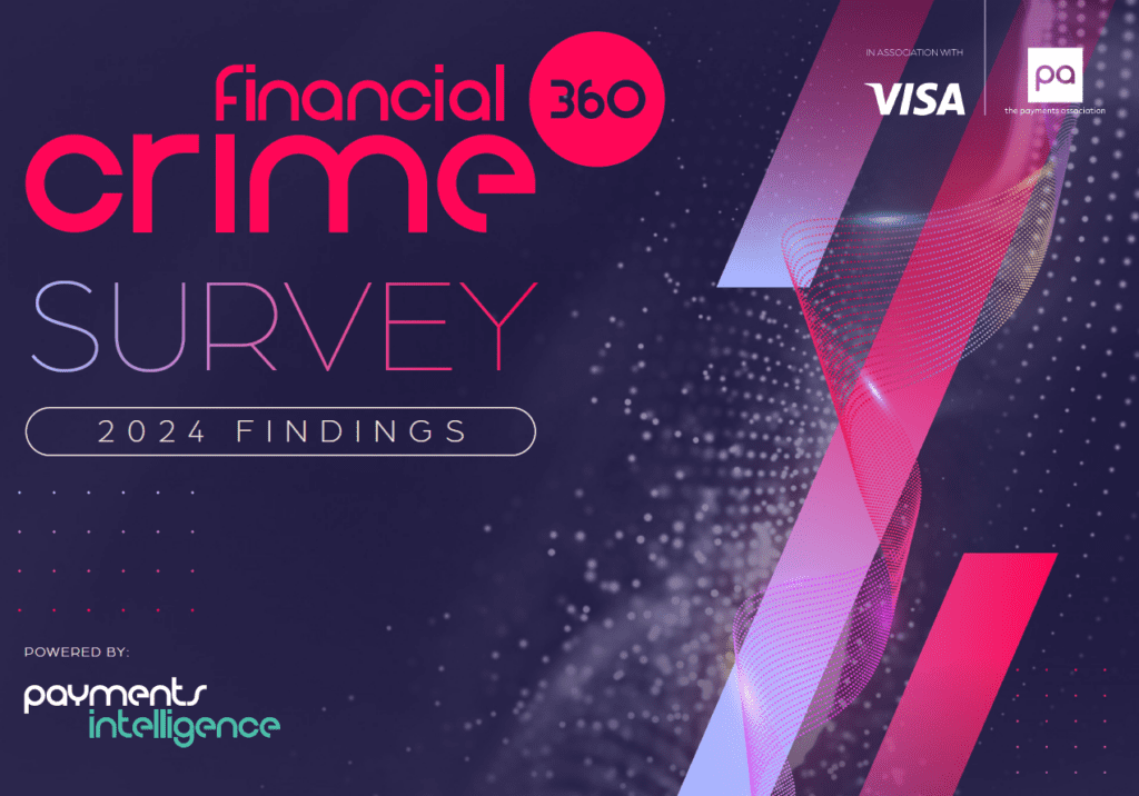 Front Cover of the Financial Crime 360 Survey Results 2024